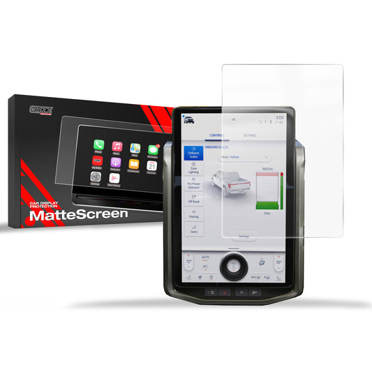 Anti-fingerprint screen film Ford F150 Lightning 15,5" (2022-2025) Matte Grizz