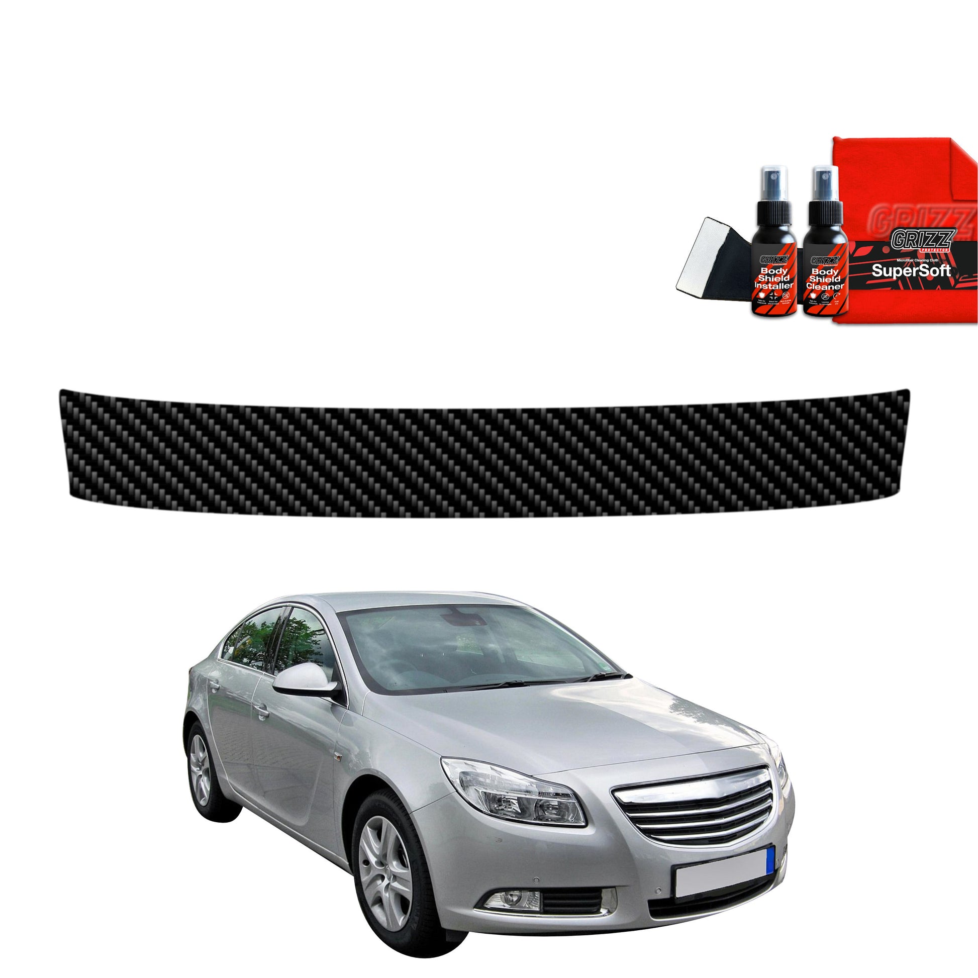 Carbon fiber film for the trunk sill Opel Insignia A Kombi 5D (2008-2013)