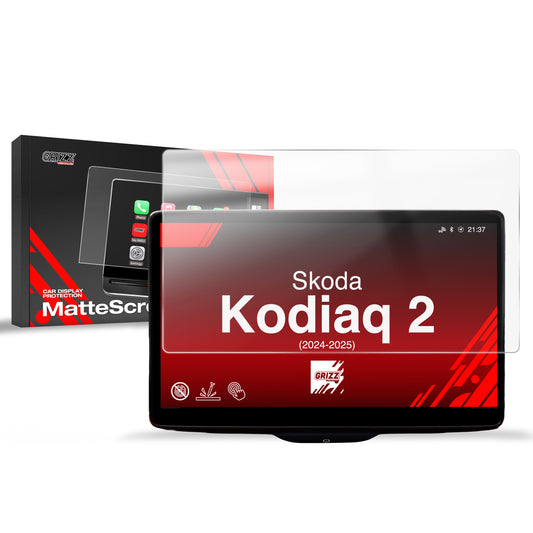 Anti-fingerprint screen film Skoda Kodiaq 2 13" (2024-2025) Matte Grizz