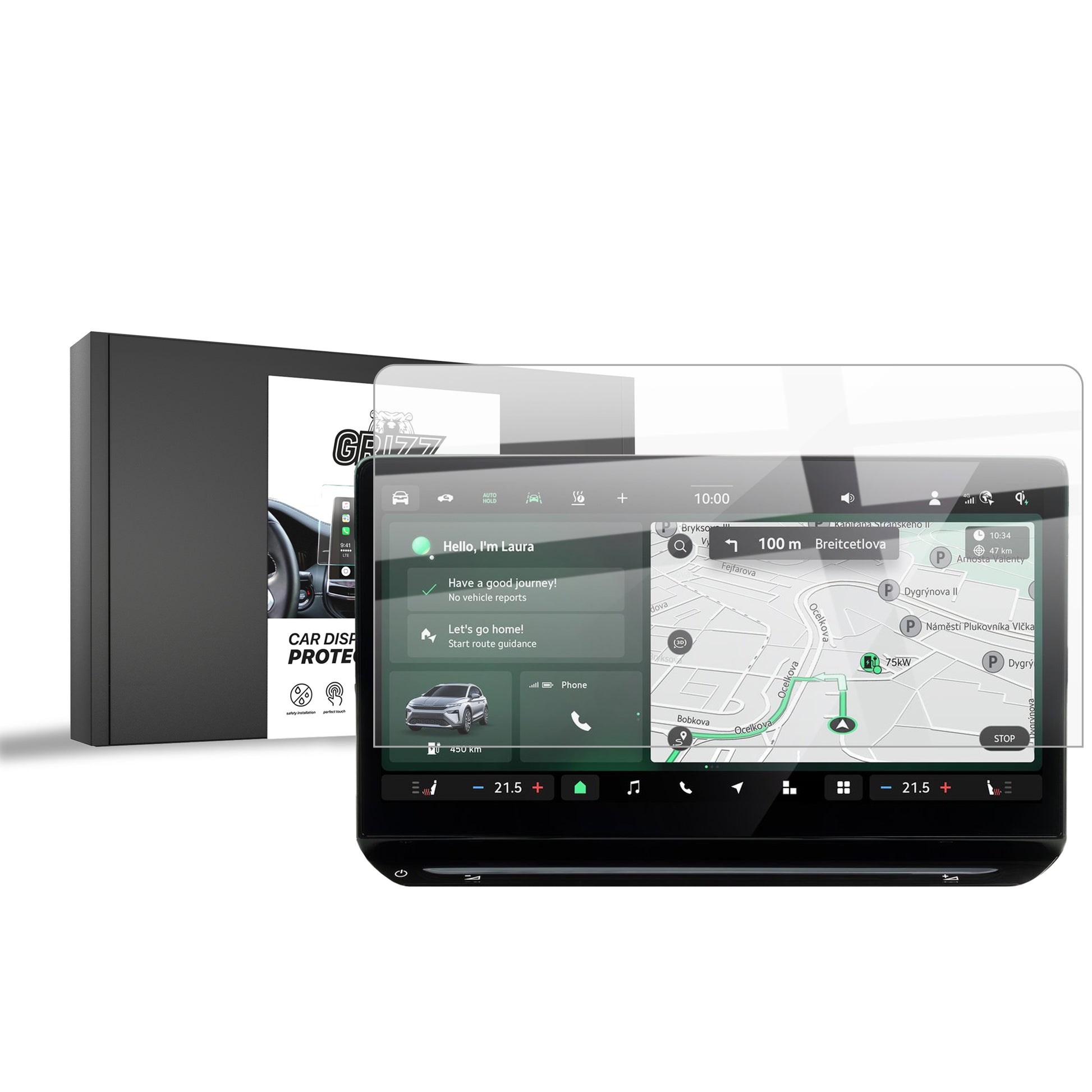 Ceramic screen protector for Skoda Elroq 13" (2025) Grizz