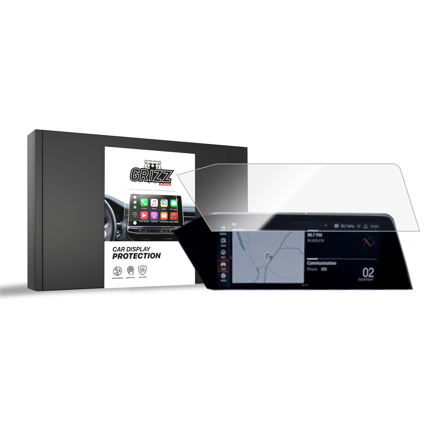 Ceramic screen film BMW X6 G06 12.3" (2019-2023) Grizz