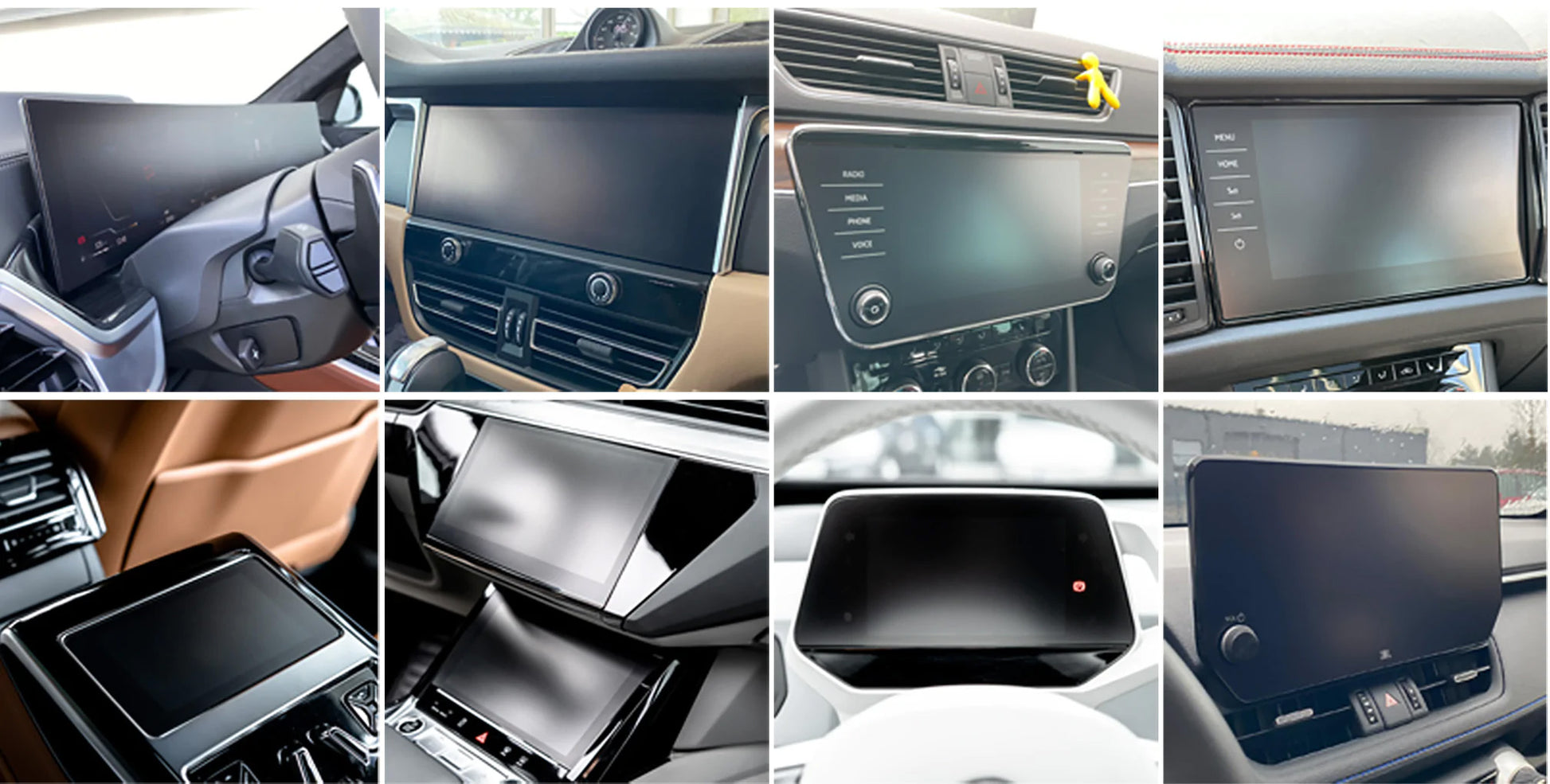 Ekrano plėvelė nuo pirštų atspaudų Mitsubishi Lancer 8 (2007-2017) Matine Grizz