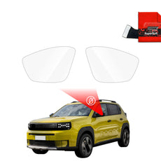 Rainproof film for mirrors for Fiat Grande Panda (2025)
