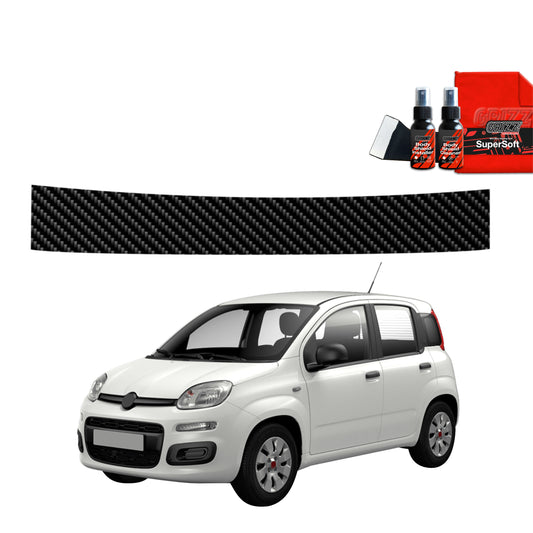 Carbon fiber film for the trunk sill Fiat Panda (2020-2025)
