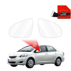 Rainproof mirror film for Toyota Belta (2008-2012)