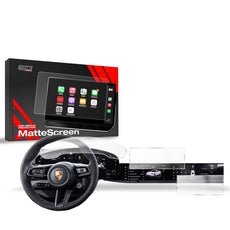 Anti-fingerprint screen film Porsche Taycan Upper Screens (2019-2025) Matte Grizz 3in1