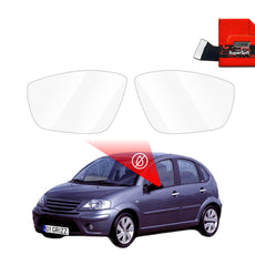 Rainproof film for mirrors for Citroen C3 (2002-2010)