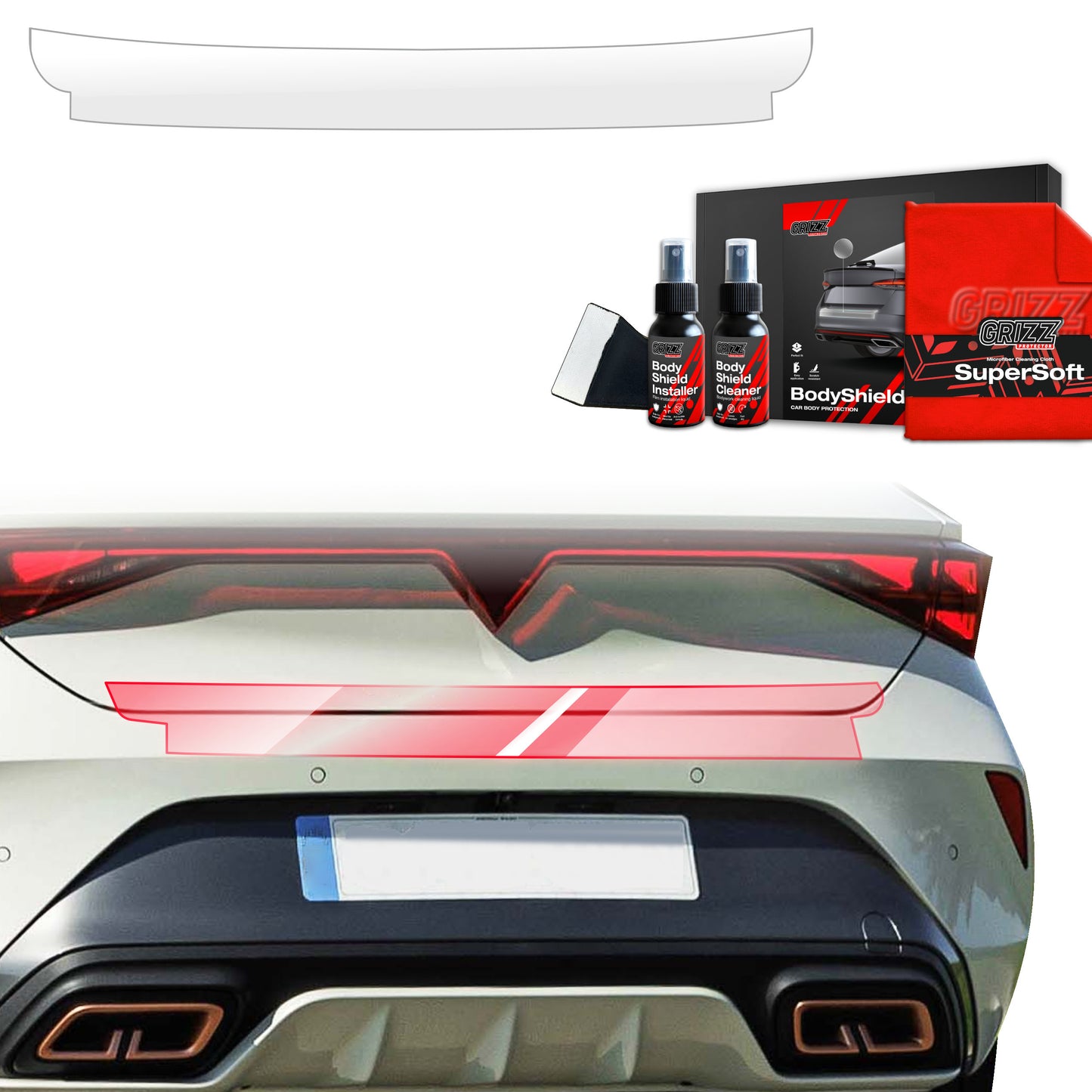 Protective film for trunk threshold for Cupra Leon Sportstourer (2024-2025)