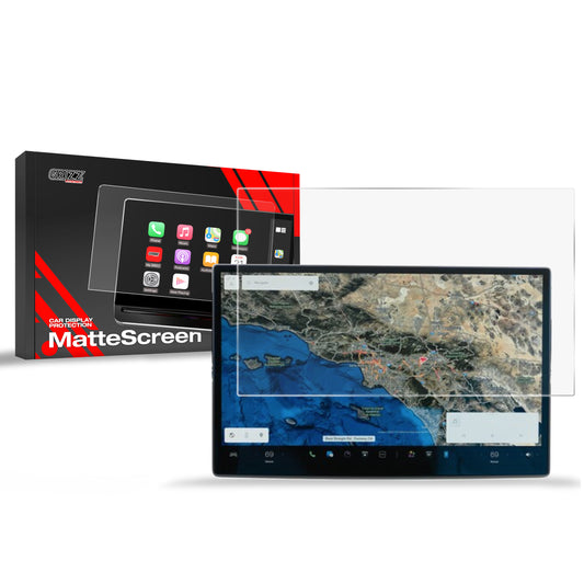 Anti-fingerprint screen film Tesla Model X (2021-2025) Matte Grizz