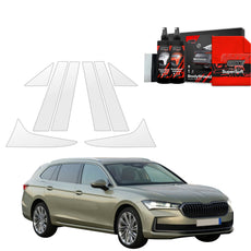 8in1 Apsauginė plėvelė statramsčiams Skoda Superb 4 Combi (2024-2025)