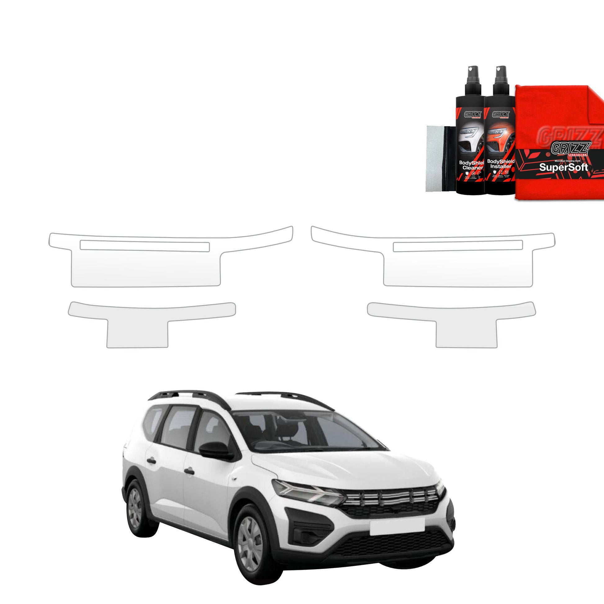 4in1 Protective film for sills for Dacia Jogger (2022-2025)