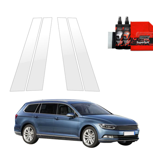 4in1 Apsauginė plėvelė statramsčiams Volkswagen Passat B8 Kombi (2014-2022)