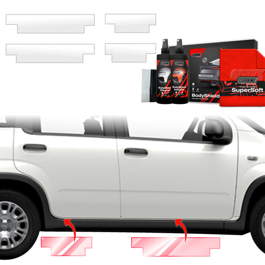 4in1 Protective film for sills for Fiat Panda (2020-2025)
