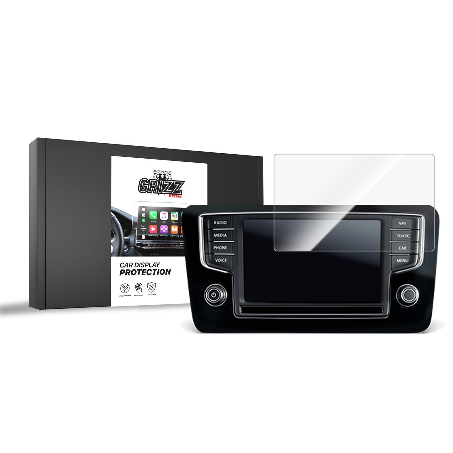 Ceramic screen film Volkswagen VW Golf 6 Discover Pro (2015-2017) Grizz