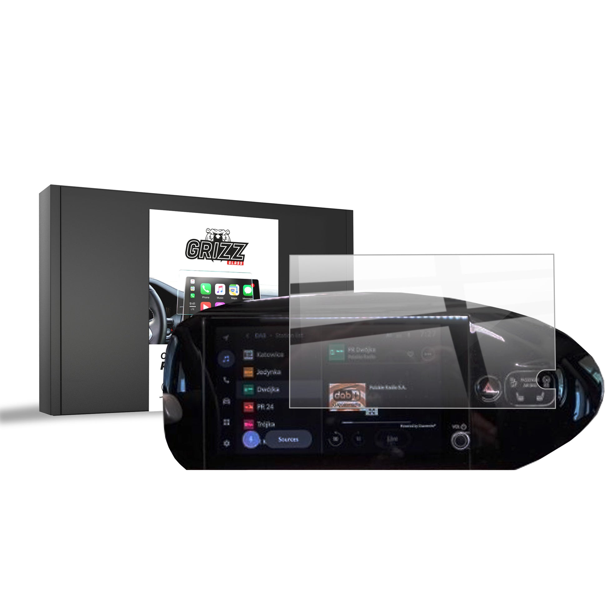 Ceramic screen film Toyota Aygo X 10,5" (2024-2025) Grizz