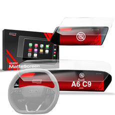2in1 Anti-fingerprint screen film Audi A6 C9 14,5