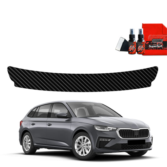 Carbon fiber film for the trunk sill Skoda Scala (2023-2025)