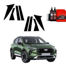 8in1 Juoda plėvelė statramsčiams Ford Kuga Active Facelift (2024-2025)