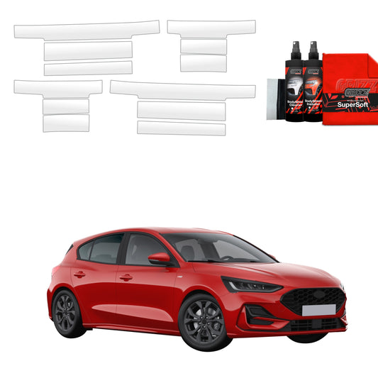 12in1 Protective film for sills for Ford Focus ST-Line X Hatchback Facelift (2021-2025)