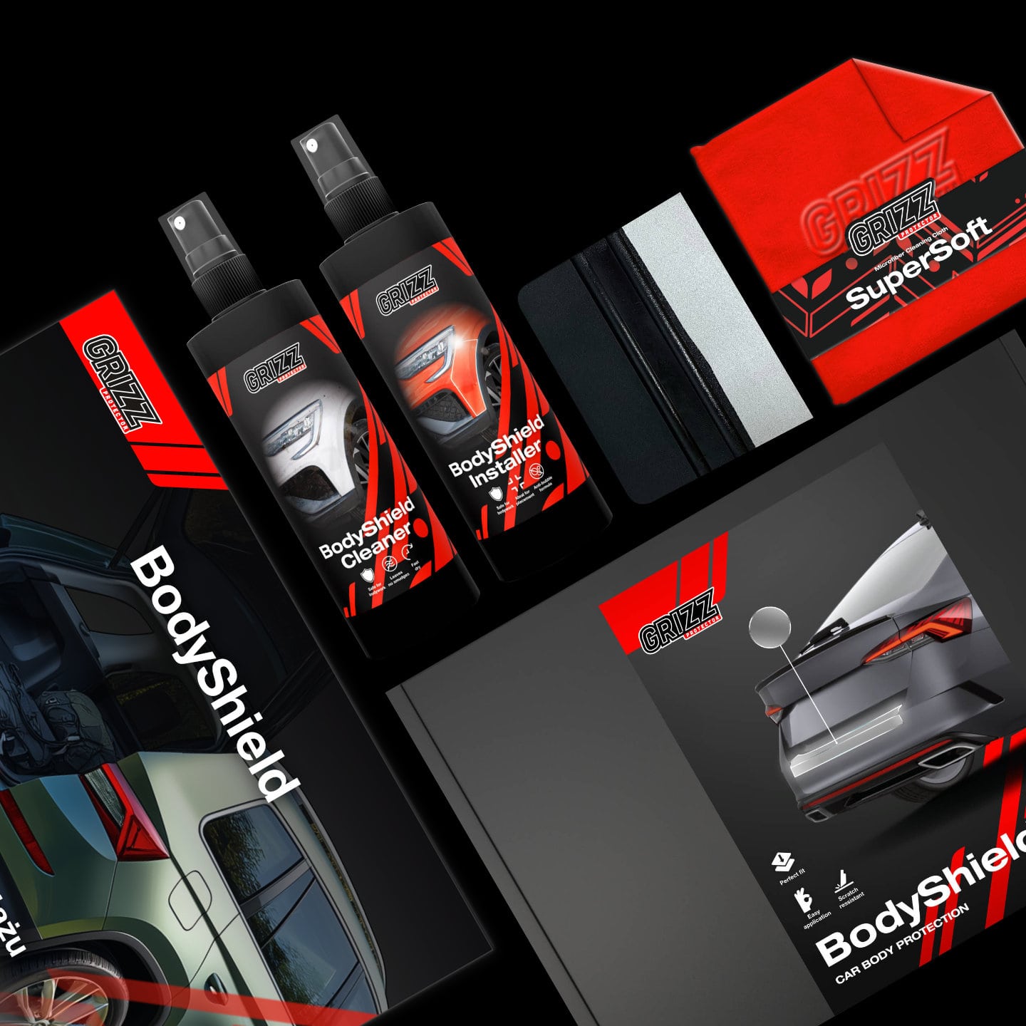 12in1 Carbon film for pillars for Dacia Bigster (2025)