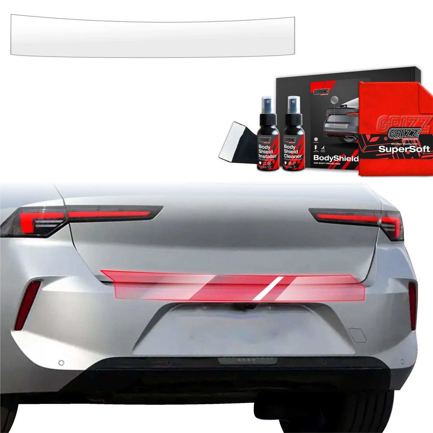 Protective film for trunk threshold for Opel Astra (2021-2024)