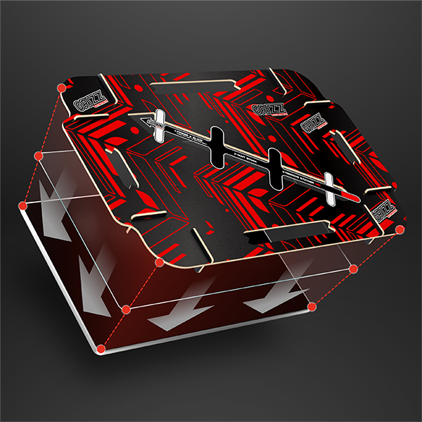 Anti-fingerprint film with Grizz Easy applicator for Tesla Model 3 Highland Rear Screen (2023-2024)