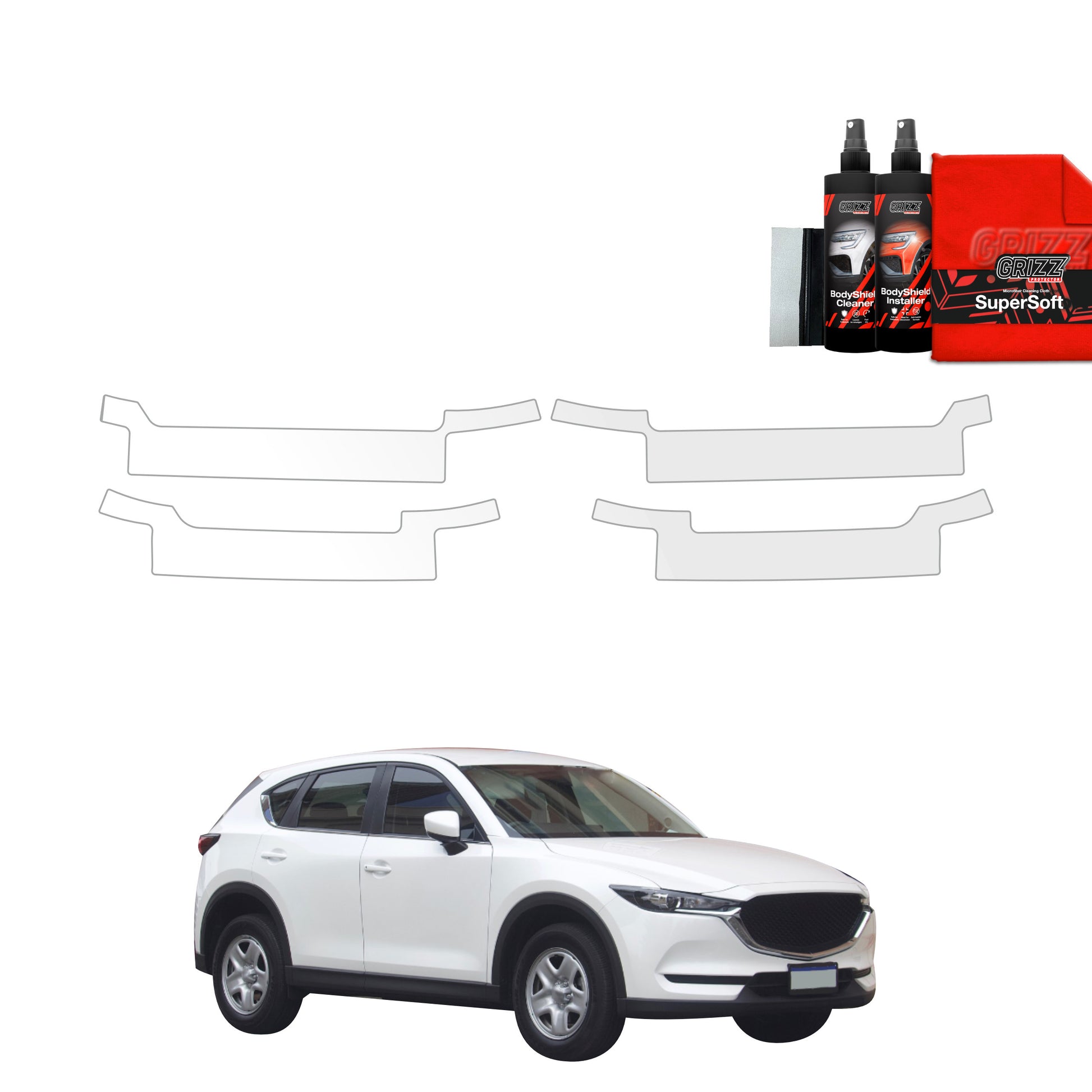 4in1 Protective film for sills for Mazda CX5 KF (2016-2025)
