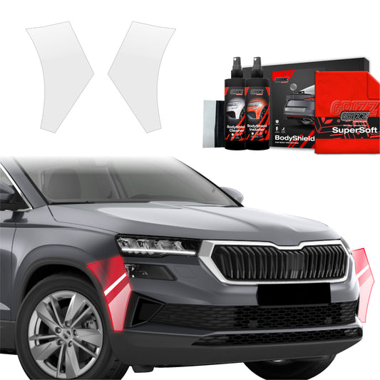 2in1 Protective film for bumper for Skoda Karoq (2022-2025)