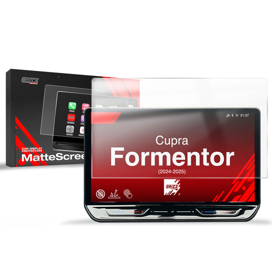 Anti-fingerprint screen film Cupra Formentor 12,9" (2024-2025) Matte Grizz
