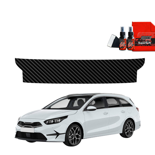 Carbon fiber film for the trunk sill Kia Ceed SW Kombi (2021-2025)
