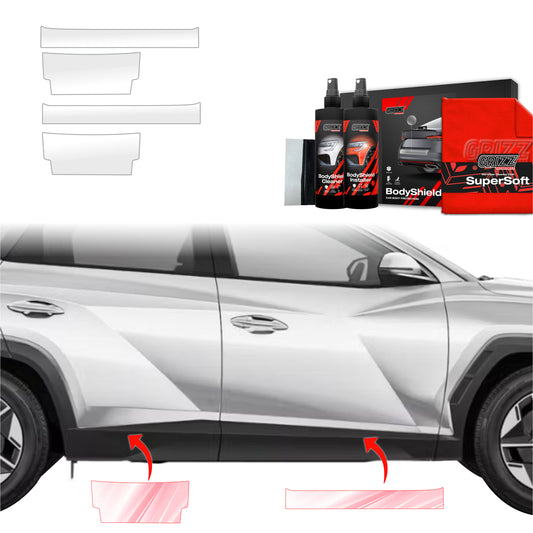 4in1 Protective film for sills for Hyundai Tucson Facelift (2024-2025)