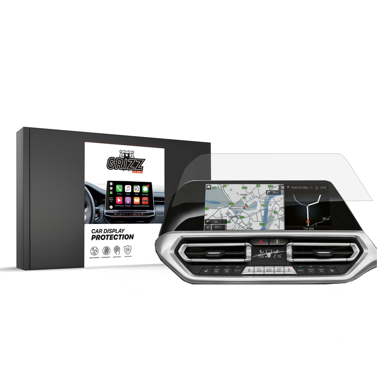 Ceramic screen film BMW M4 Cabrio G82 (2021-2025) Grizz