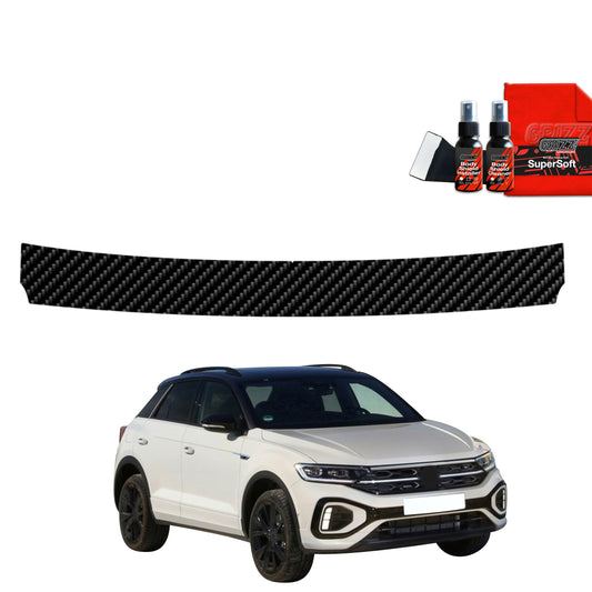 Carbon fiber film for the trunk sill Volkswagen VW T-Roc (2021-2025)