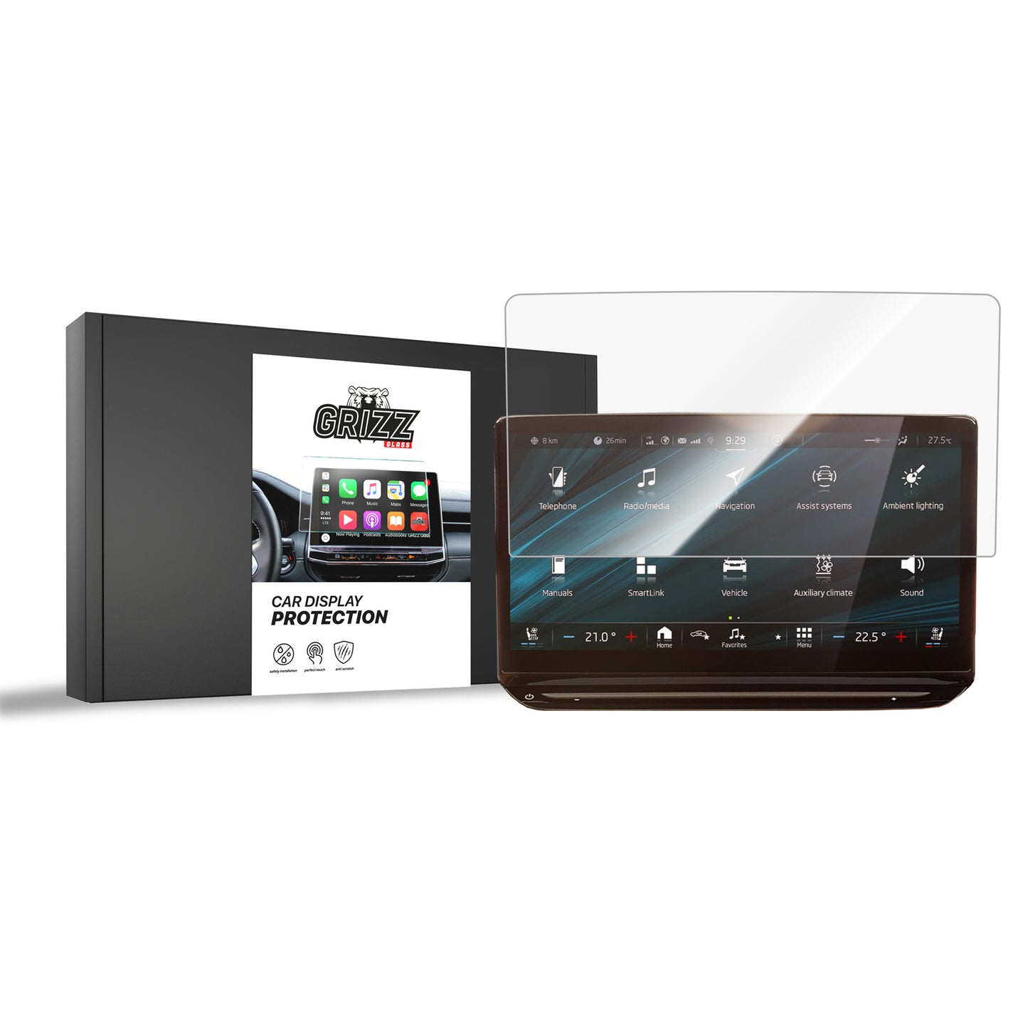 Ceramic screen film Skoda Enyaq (2020-2025) Grizz