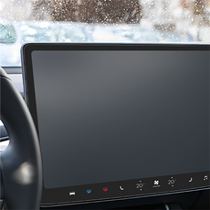 Anti-fingerprint film with Grizz Easy applicator for Tesla Model 3 Highland Rear Screen (2023-2024)