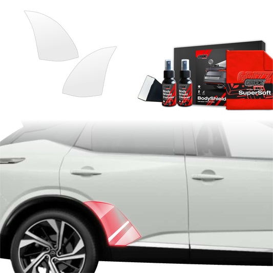 2in1 Protective film for wheel arches for Nissan Qashqai 3 (2021-2024)