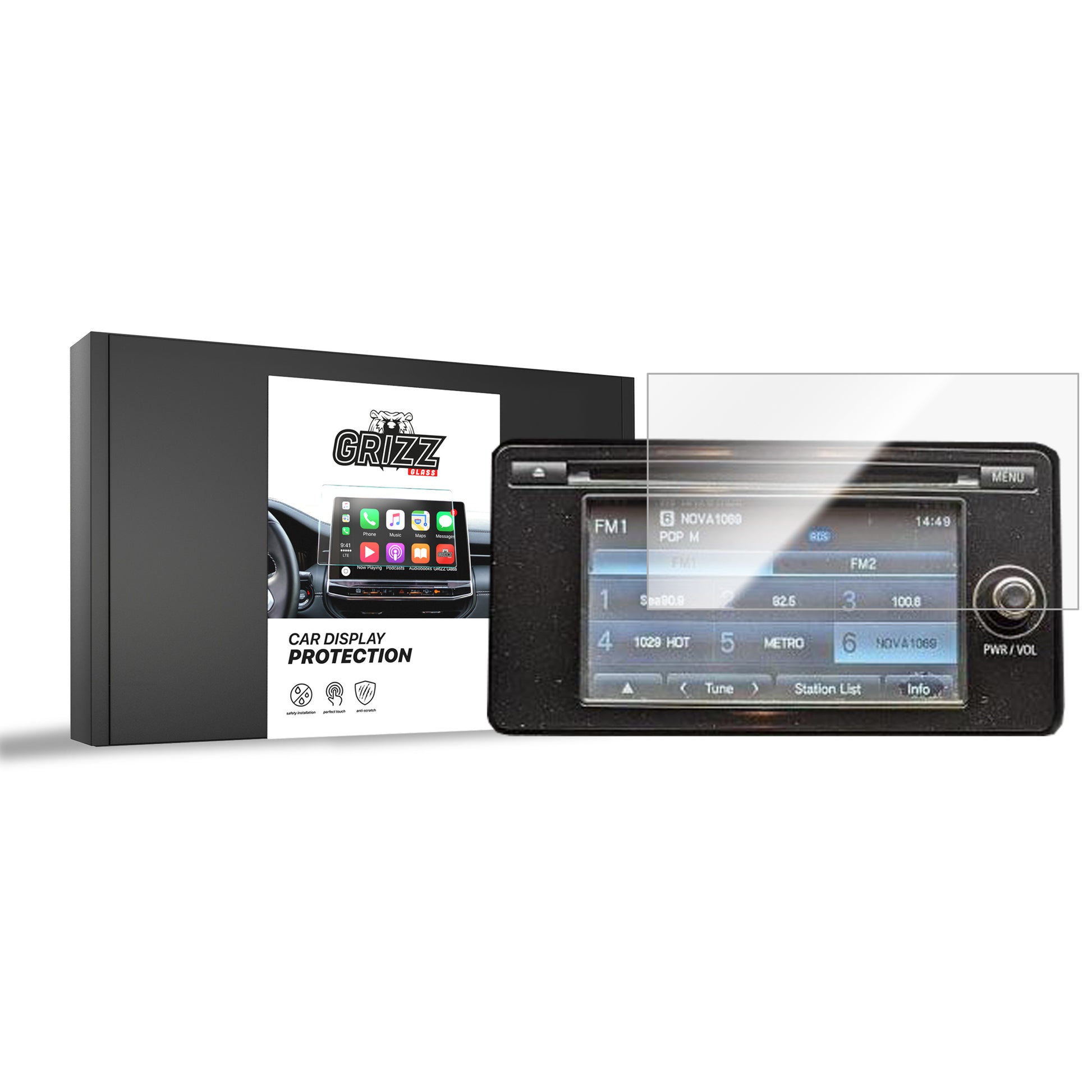 Ceramic screen protector Mitsubishi Lancer 8 (2007-2017) Grizz