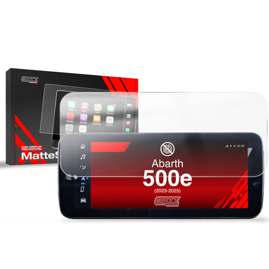 Anti-fingerprint screen film Abarth 500e 12,3" (2023-2025) Matte Grizz