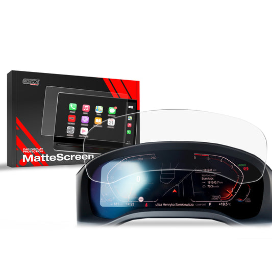 Ekrano plėvelė nuo pirštų atspaudų BMW X3 G01 Live Cockpit 12,25" (2017-2024) Matine Grizz