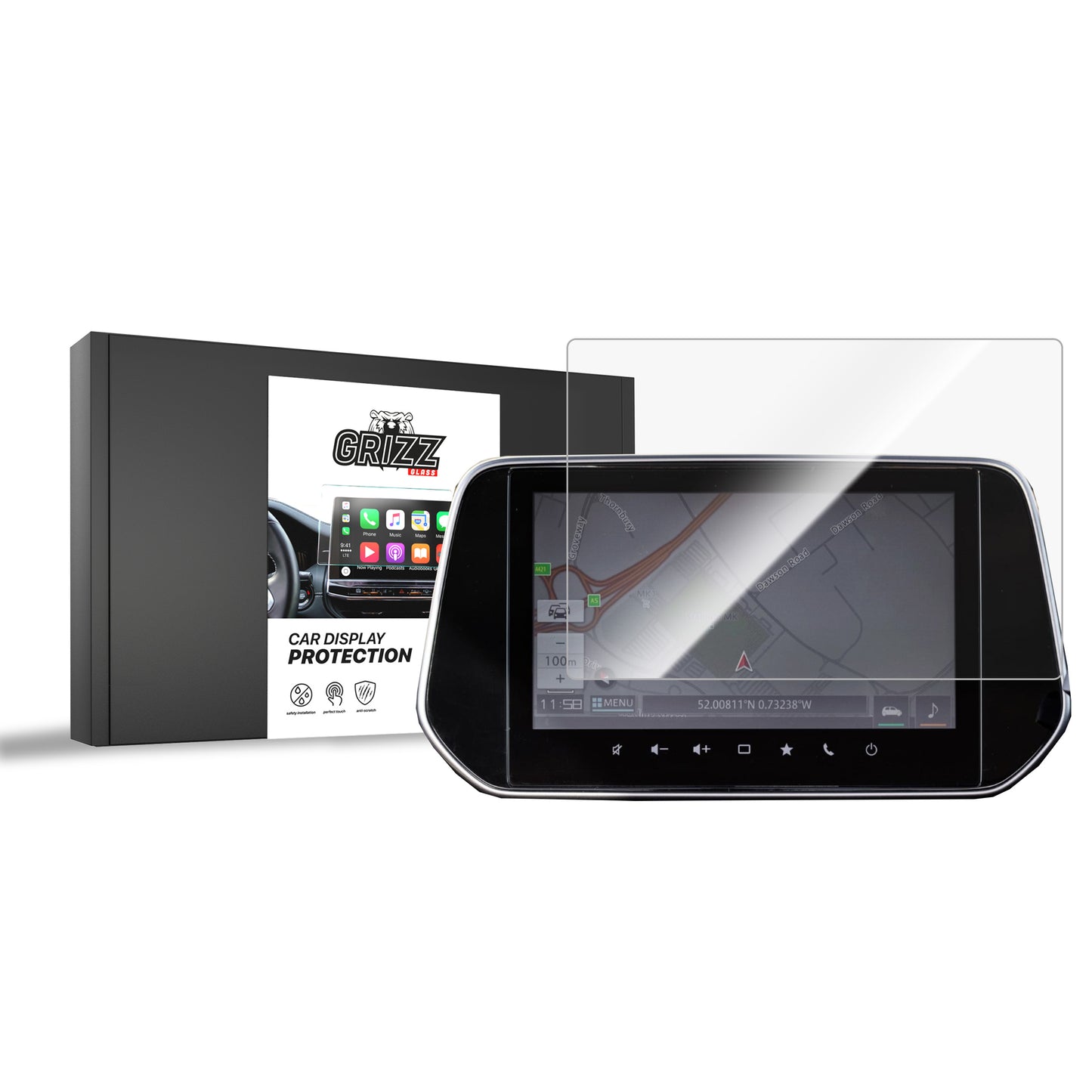 Ceramic screen film Suzuki S-Cross 9" (2022-2025) Grizz