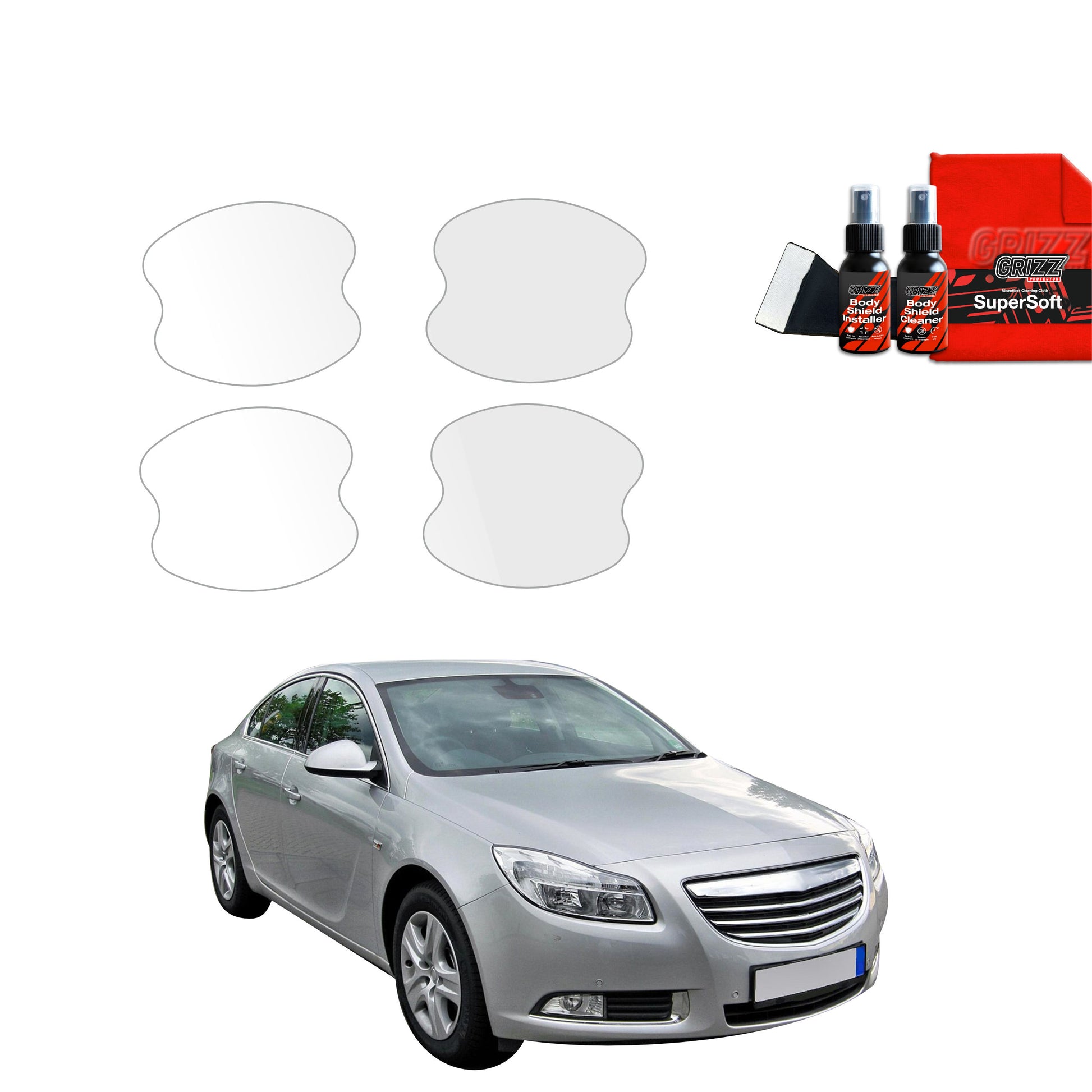 4in1 Protective film under door handles Opel Insignia A Kombi 5D (2008-2013)