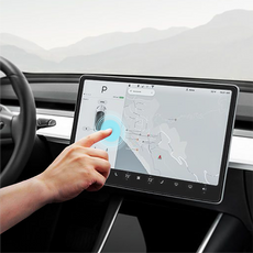 Ekrano plėvelė nuo pirštų atspaudų Tesla Model 3 Highland (2023-2024)