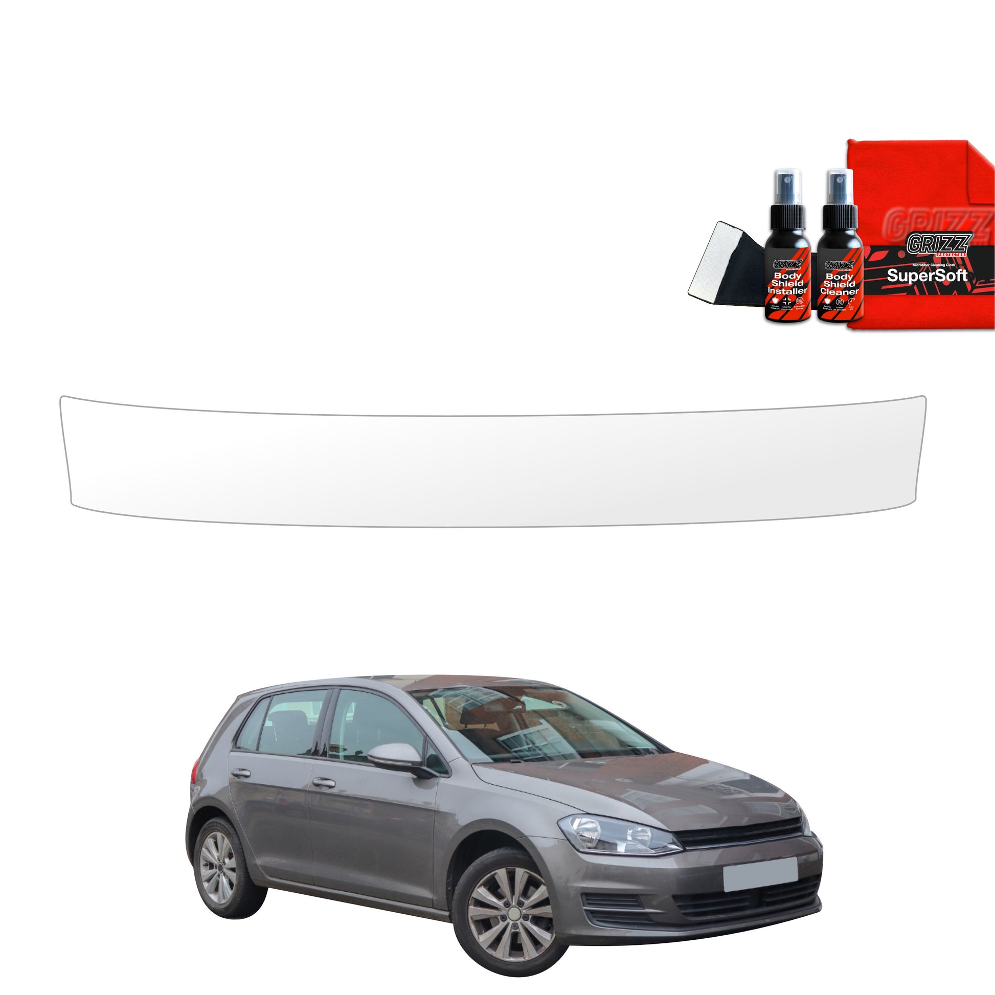 Apsauginė plėvelė bagažinės slenksčiui Volkswagen Golf 7 Hatchback 5D (2012-2020)