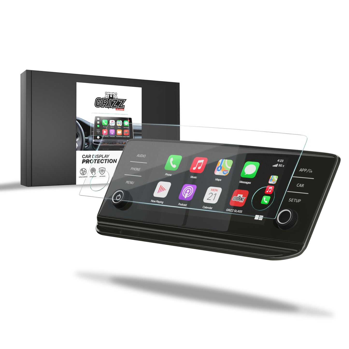 Ceramic screen film Skoda Fabia 4 8" Bolero (2021-2023) Grizz