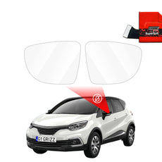 Rainproof film for mirrors for Renault Captur (2013-2019)
