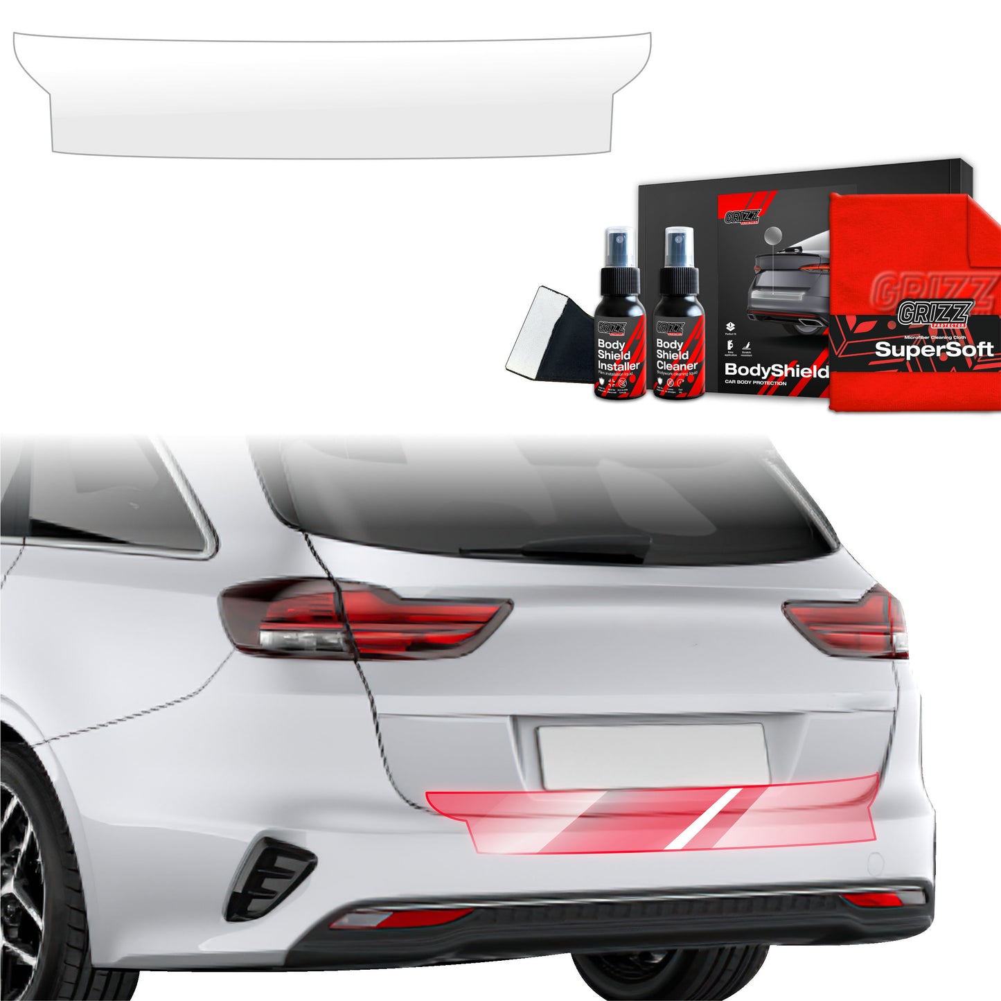 Protective film for trunk threshold for Kia Ceed (2021-2025)