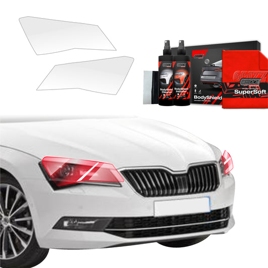 2in1 Protective film for lights for Skoda Superb 3 Combi (2015-2019)