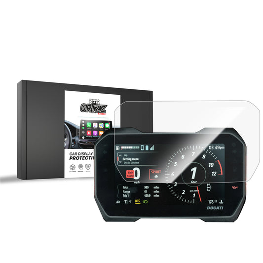 Ceramic screen film Ducati Multistrada V4 Rally 7" (2024-2025) Grizz